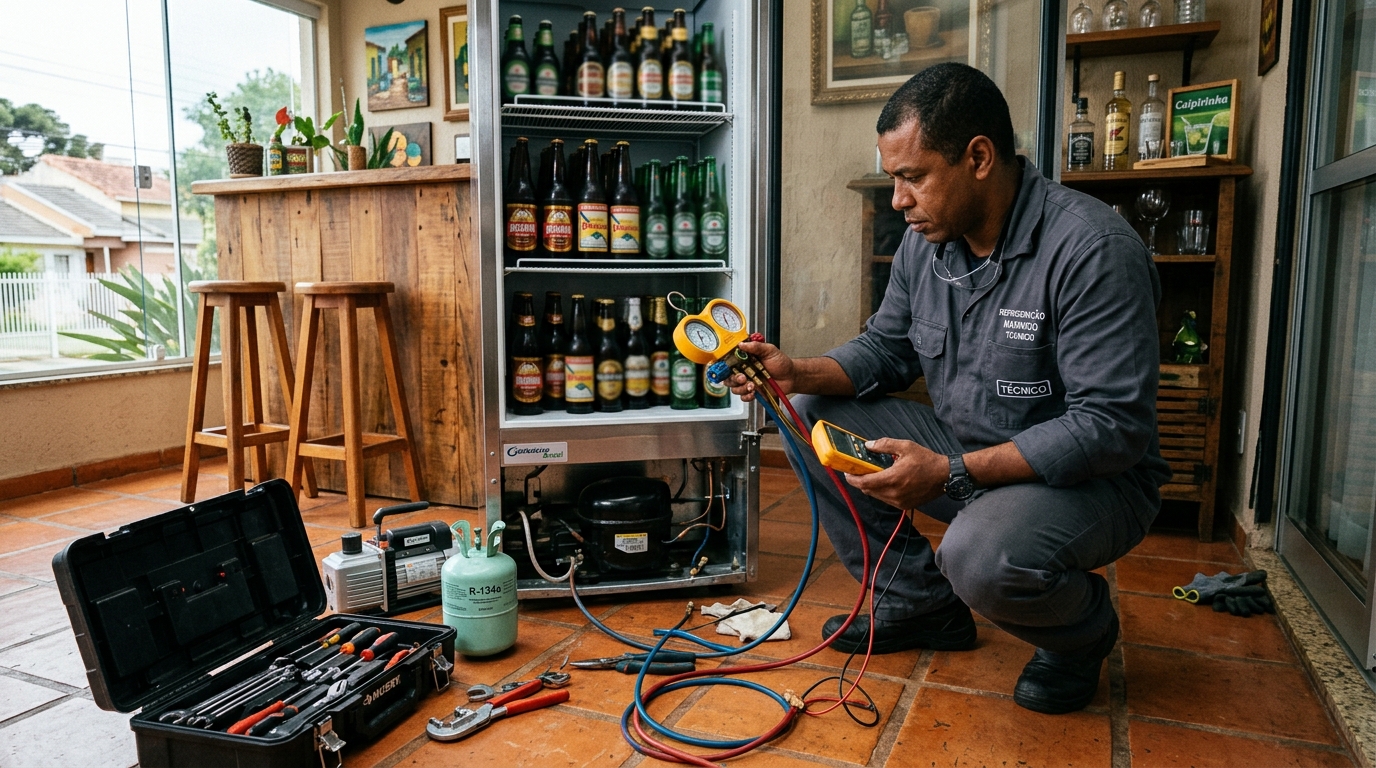 Conserto de Cervejeira em Divinópolis‑MG